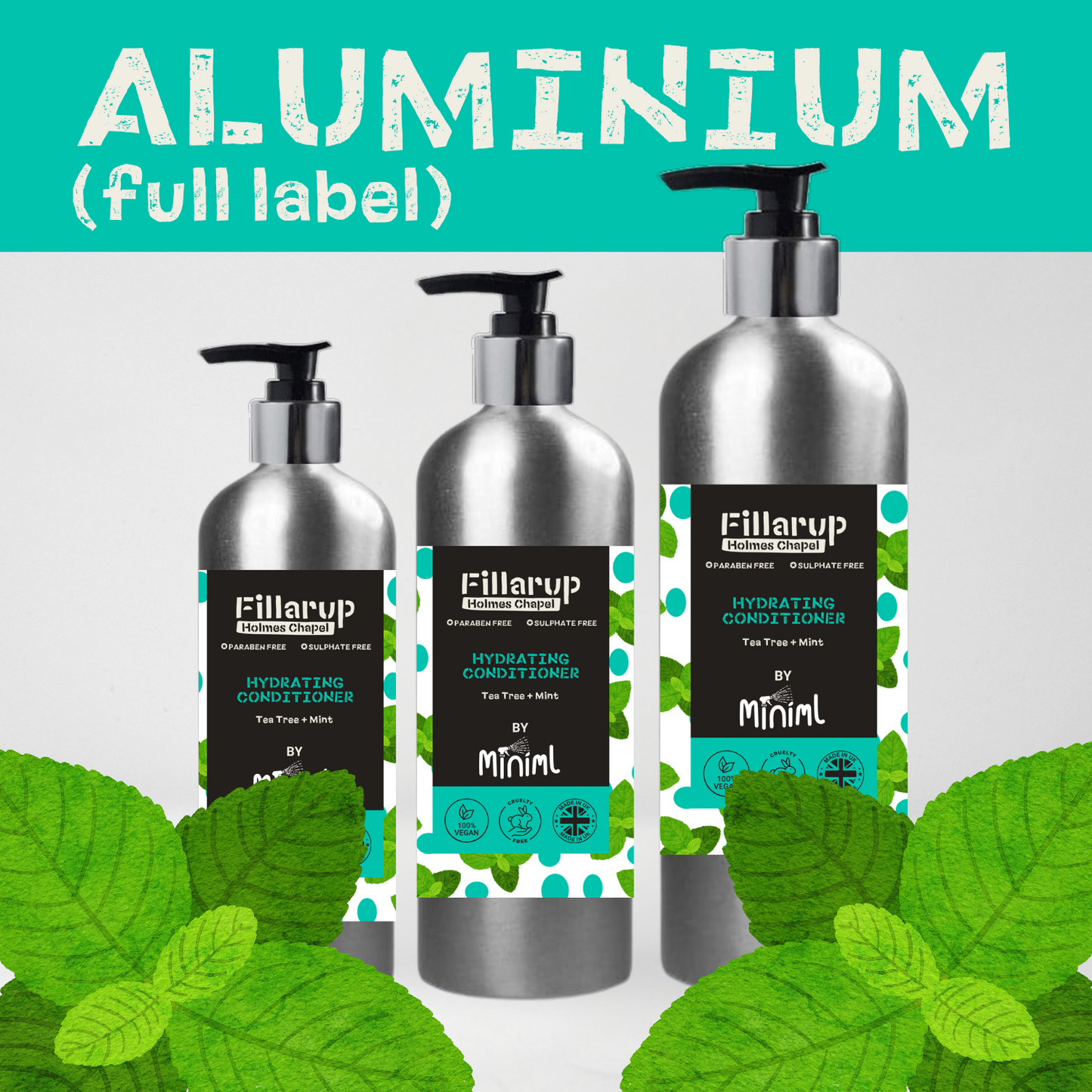 Tea Tree & Mint - Hair Conditioner - Pre-filled Bottles