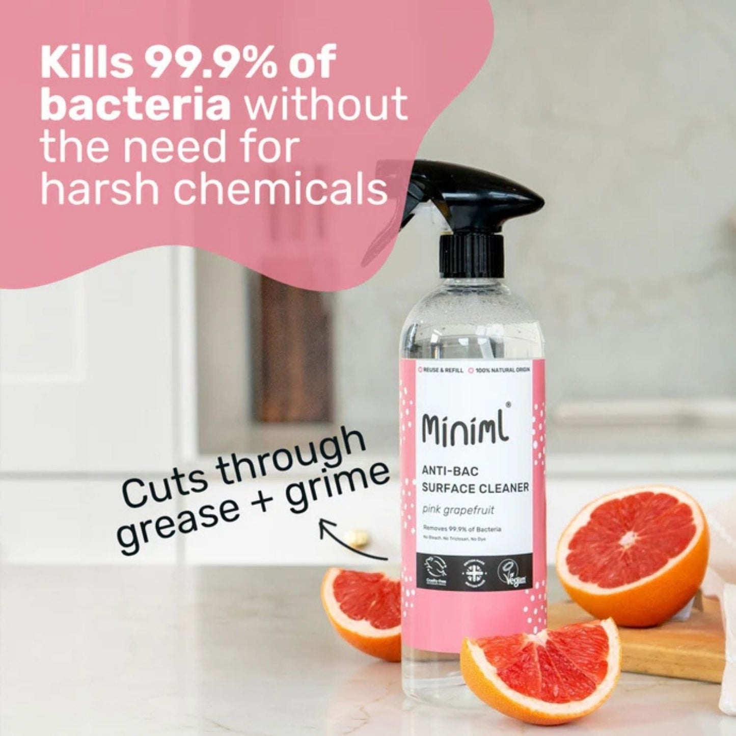 Anti-Bac Surface Cleaner - Pink Grapefruit
