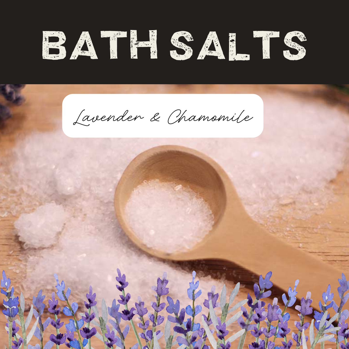 Bath Salts - Lavender + Chamomile