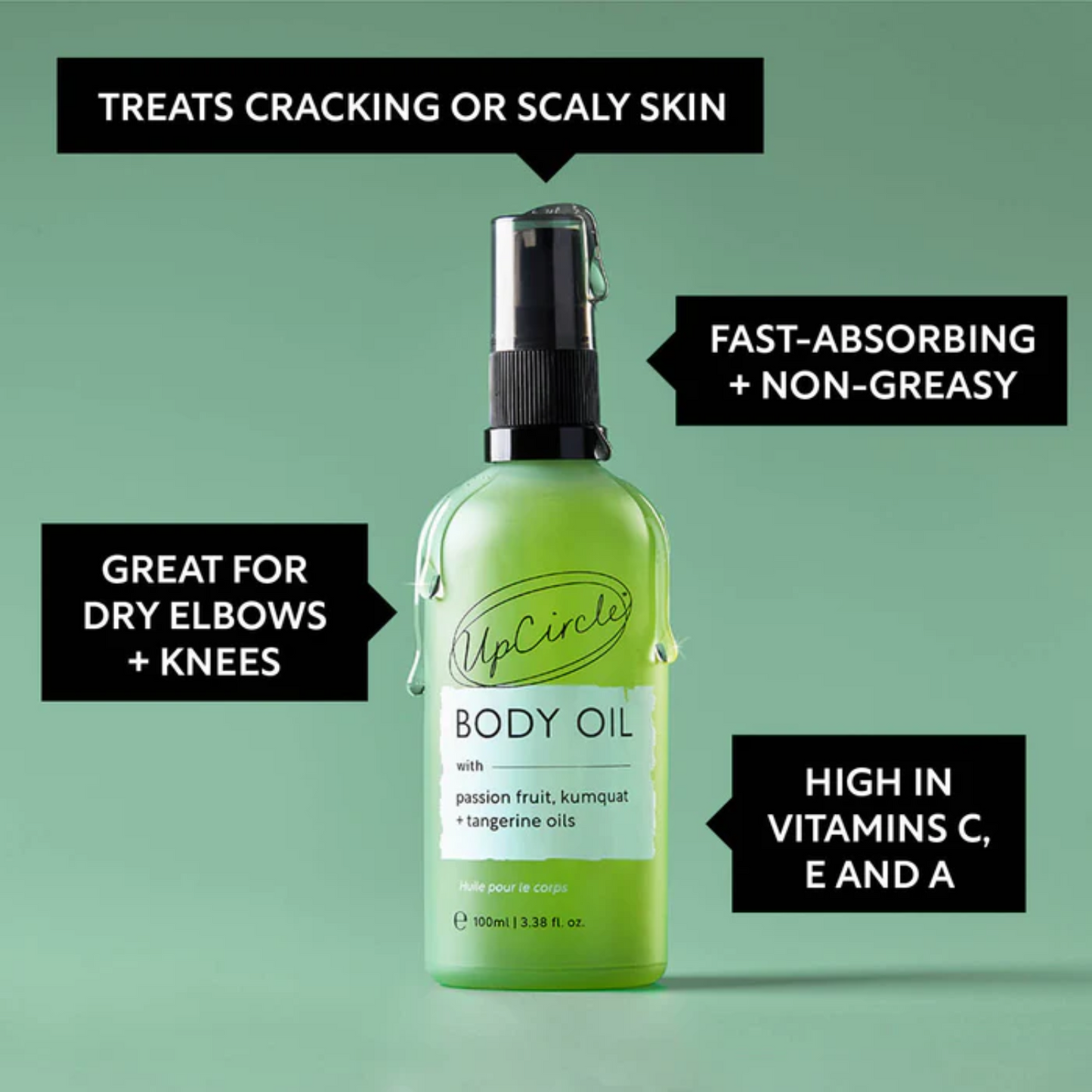 Body Oil with Passion Fruit Oil - 100ml