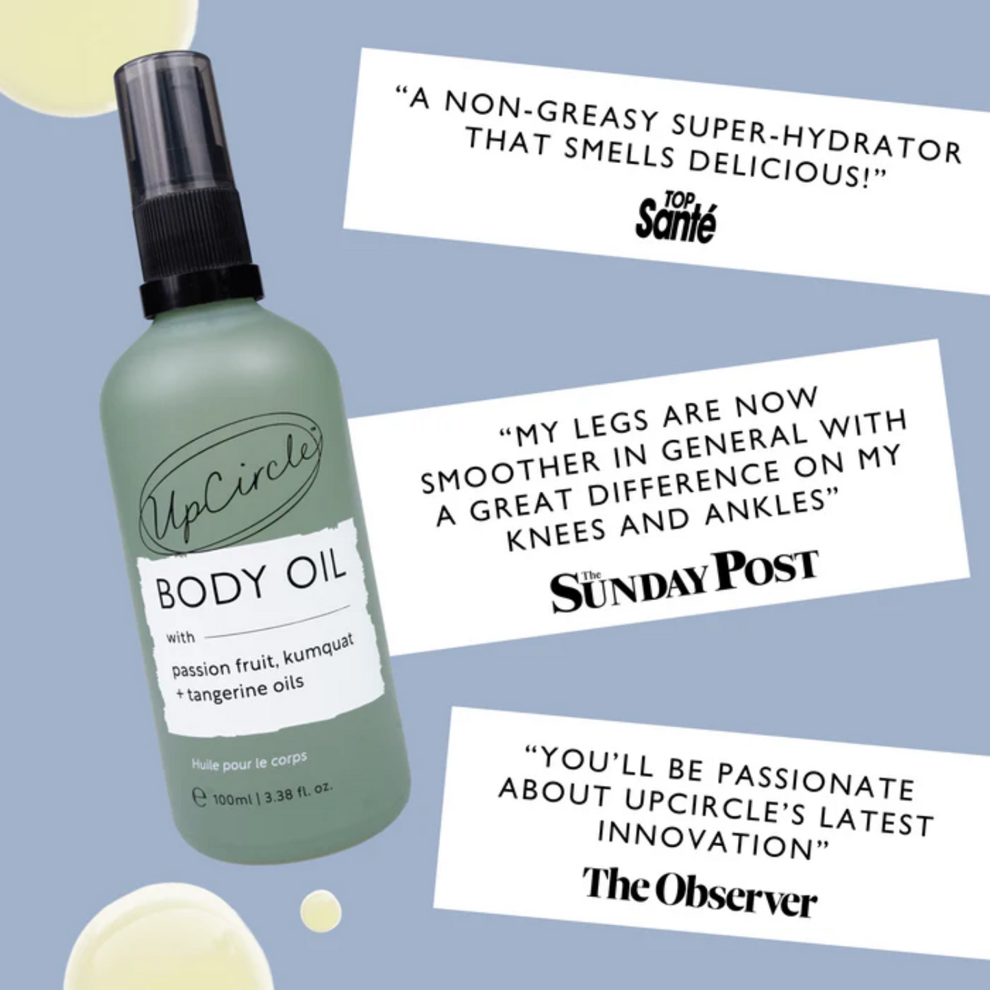 Body Oil with Passion Fruit Oil - 100ml