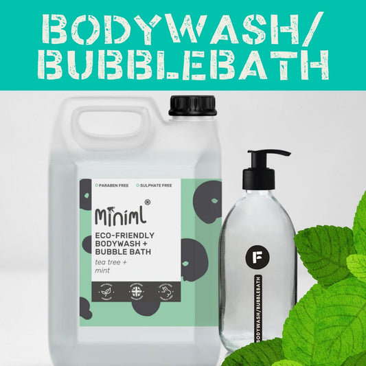 Bodywash & Bubblebath - Tea Tree + Mint