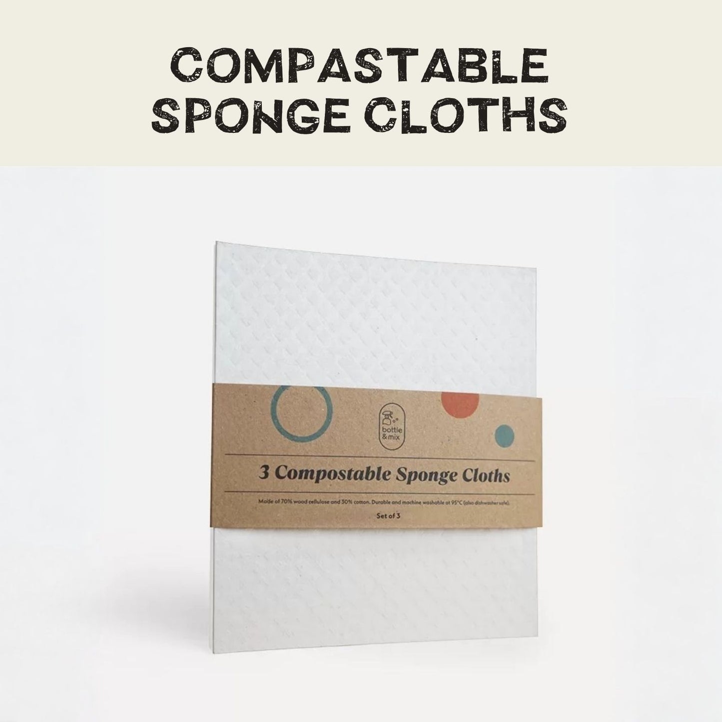 Compostable Sponge Cloths