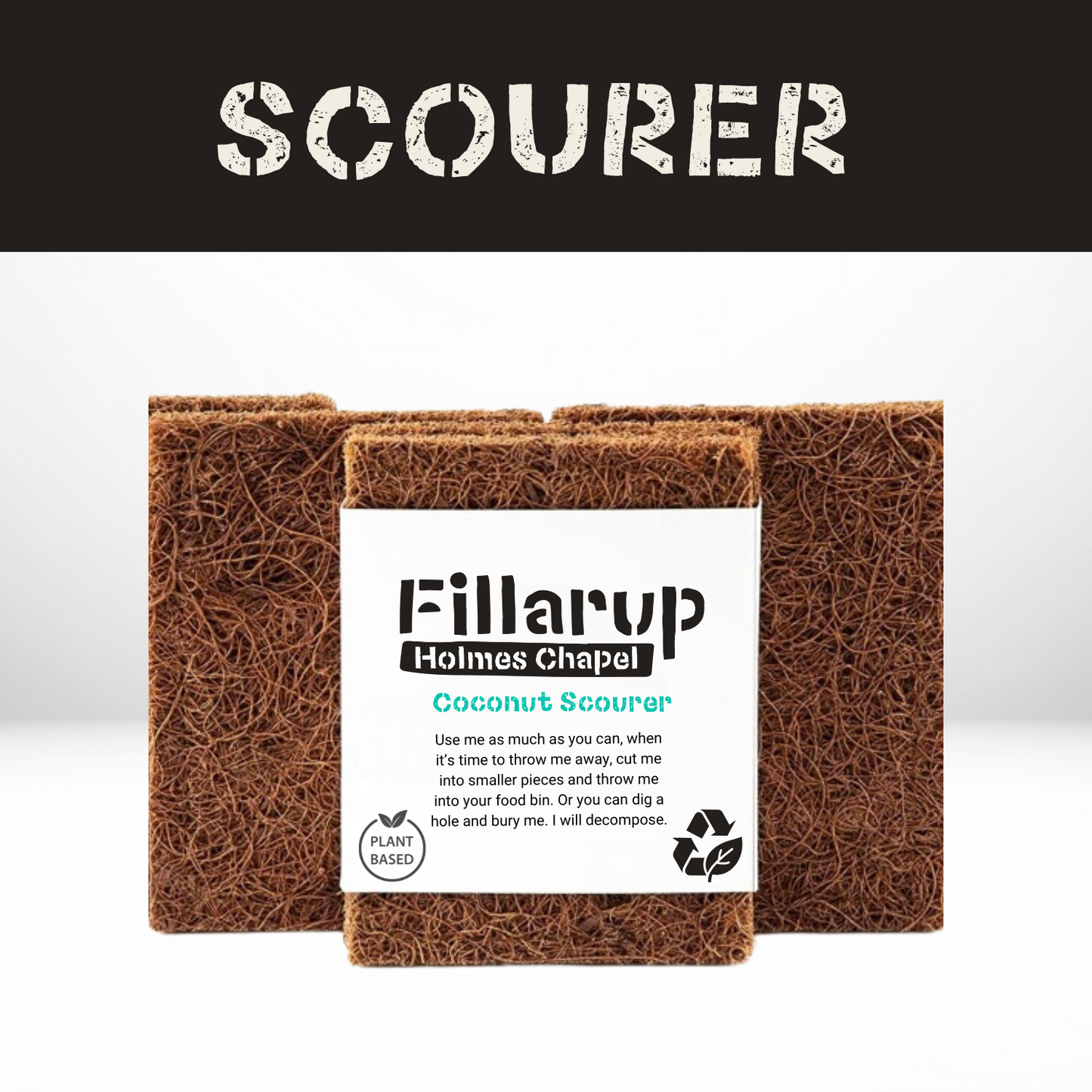 Coconut Scourer (2 pack)