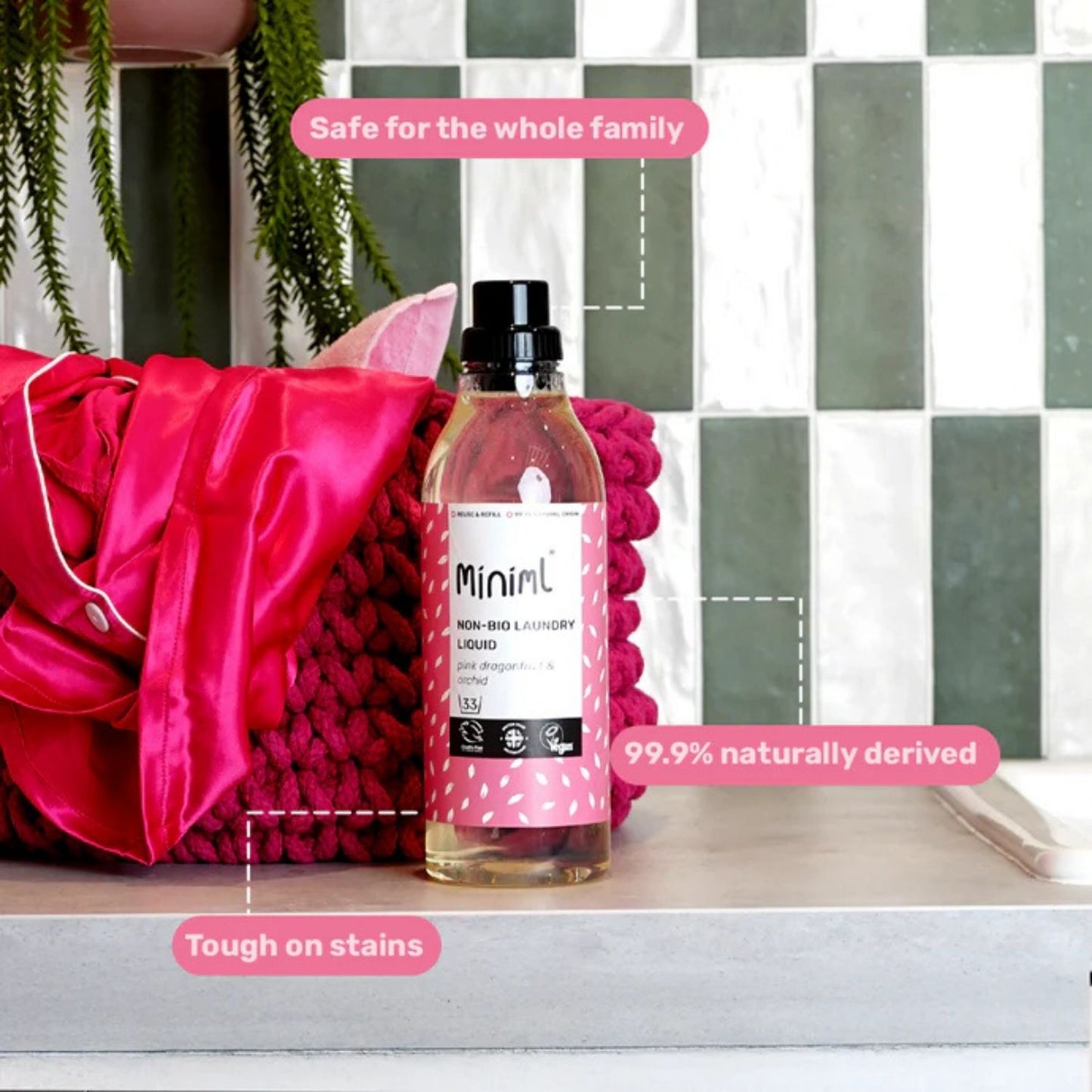 Laundry Essentials Bundle - Pink Dragonfruit + Orchid