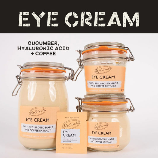 Eye Cream with Cucumber, Hyaluronic Acid + Coffee