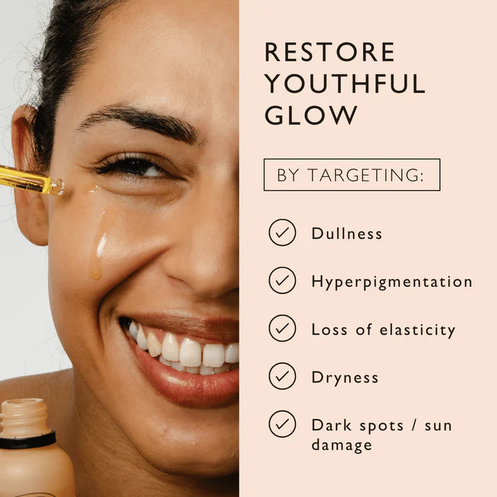 Organic Face Oil with Coffee + Rosehip Oil