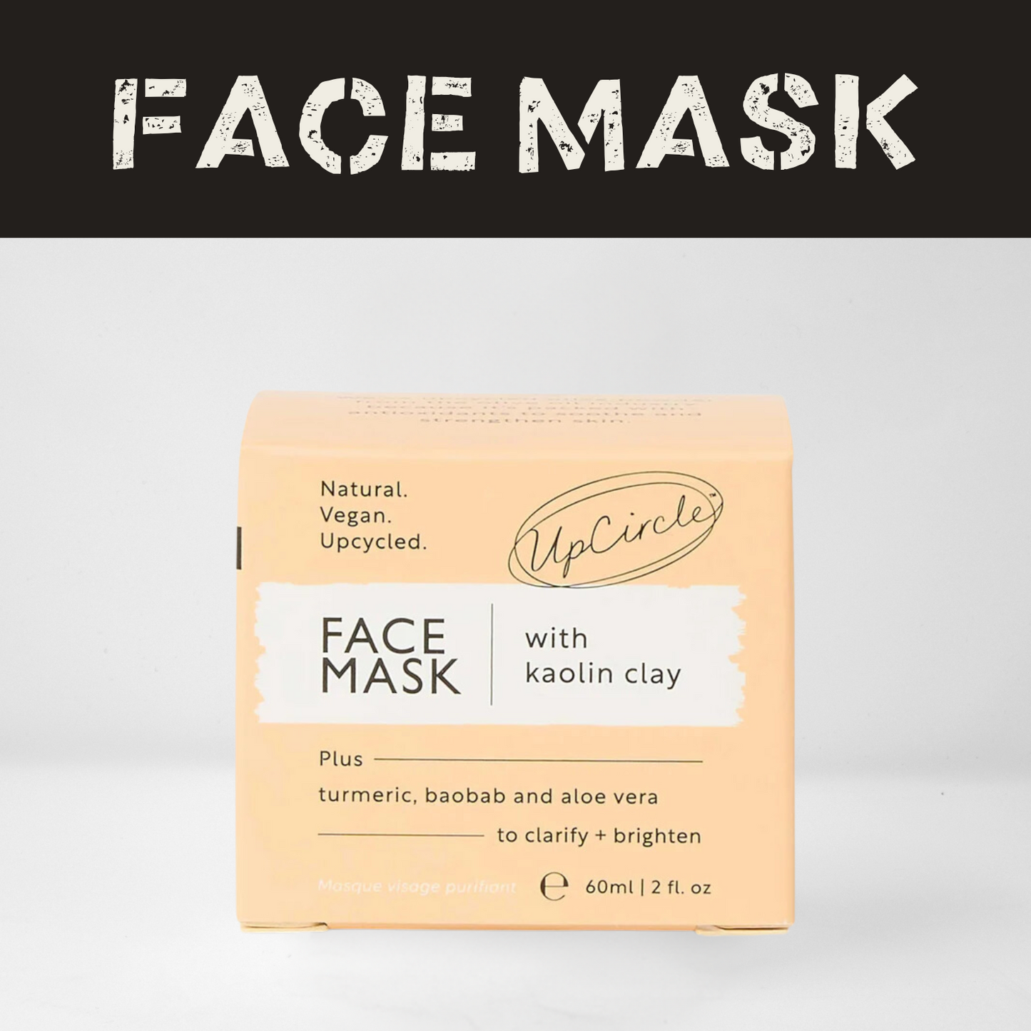 Face Mask with Kaolin Clay (60ml)