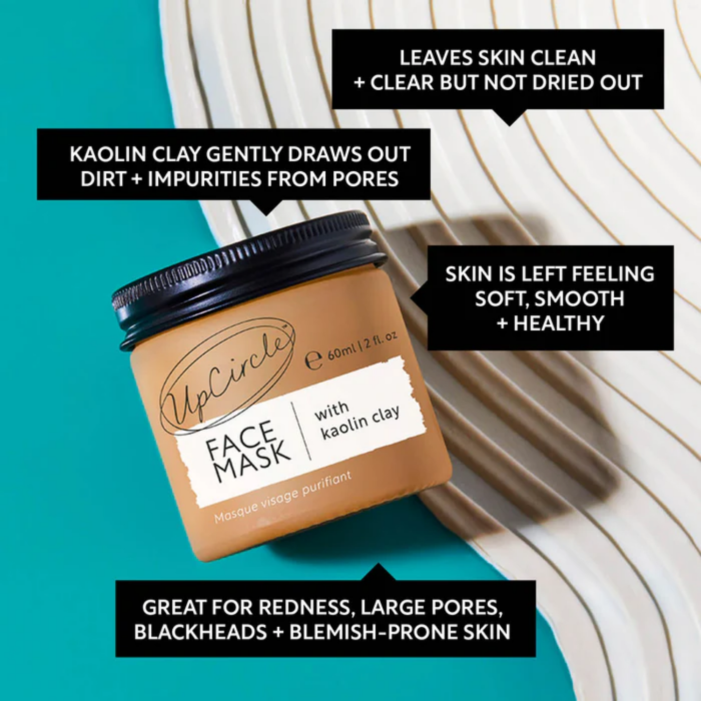 Face Mask with Kaolin Clay (60ml)