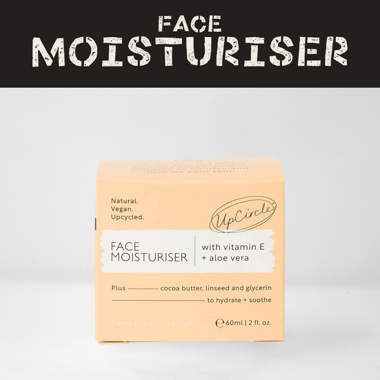 Face Moisturiser with Vitamin E and Aloe Vera (30ml)