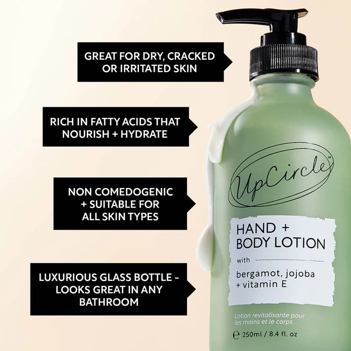 Bergamot & Vitamin E - Hand & Body Lotion