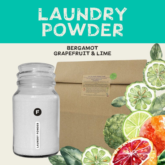 Non-Bio Laundry Detergent Powder - Bergamot, Grapefruit + Lime