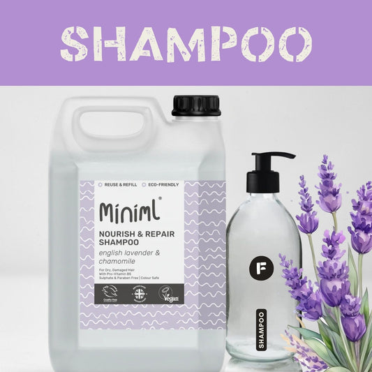 Hair Shampoo - English Lavender & Chamomile - Nourish & Repair