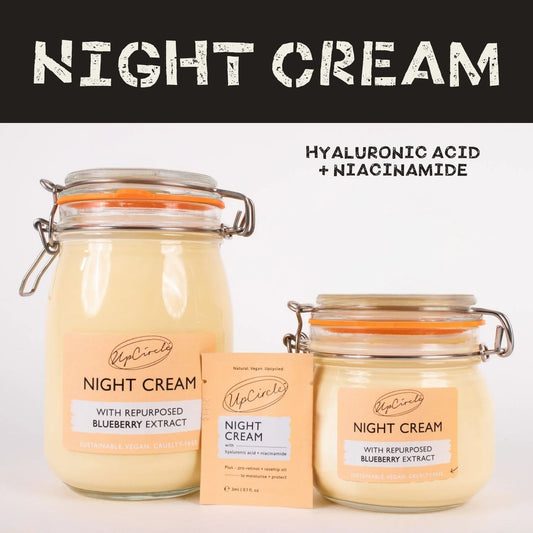 Night Cream with Hyaluronic Acid + Niacinamide