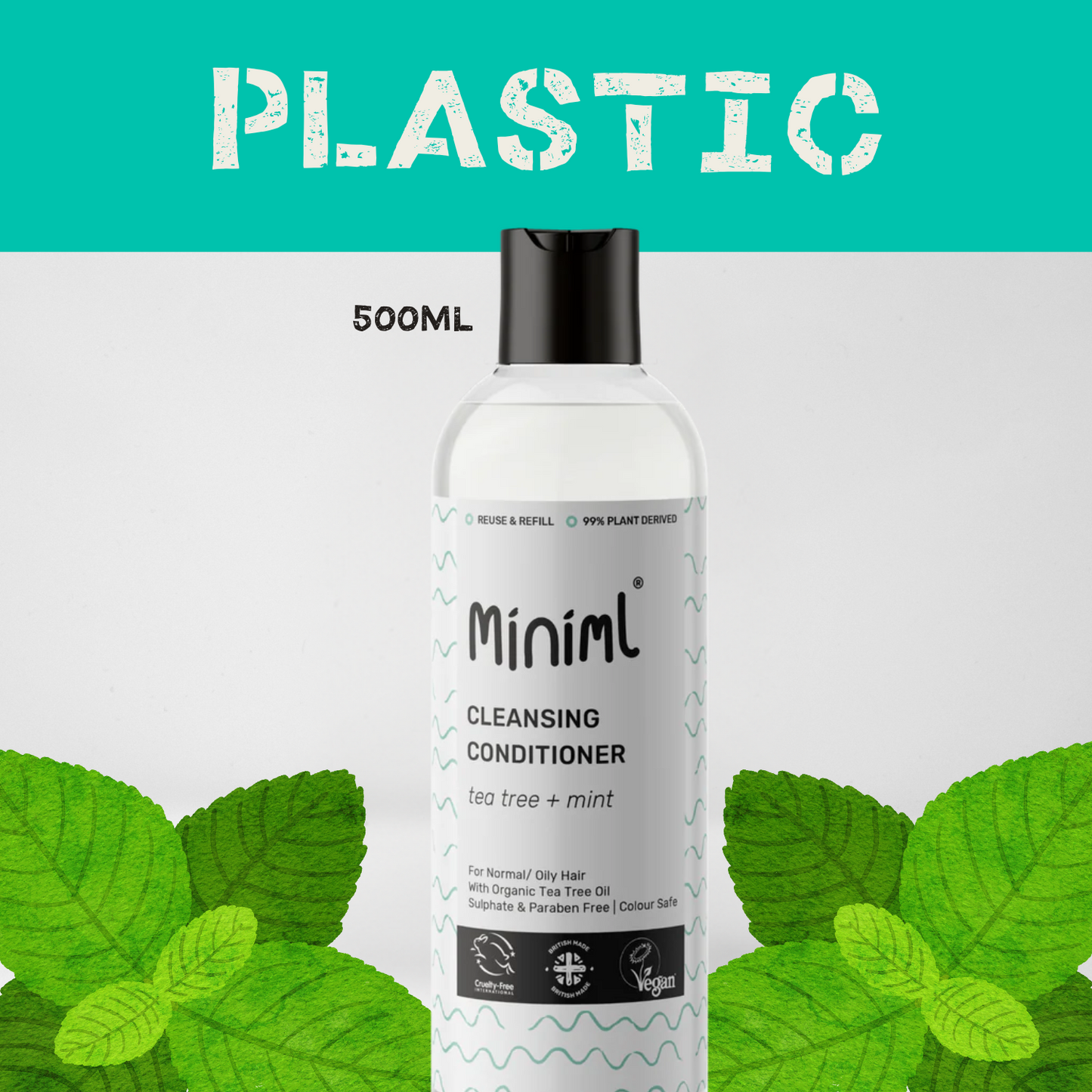 Tea Tree & Mint - Hair Conditioner - Pre-filled Bottles