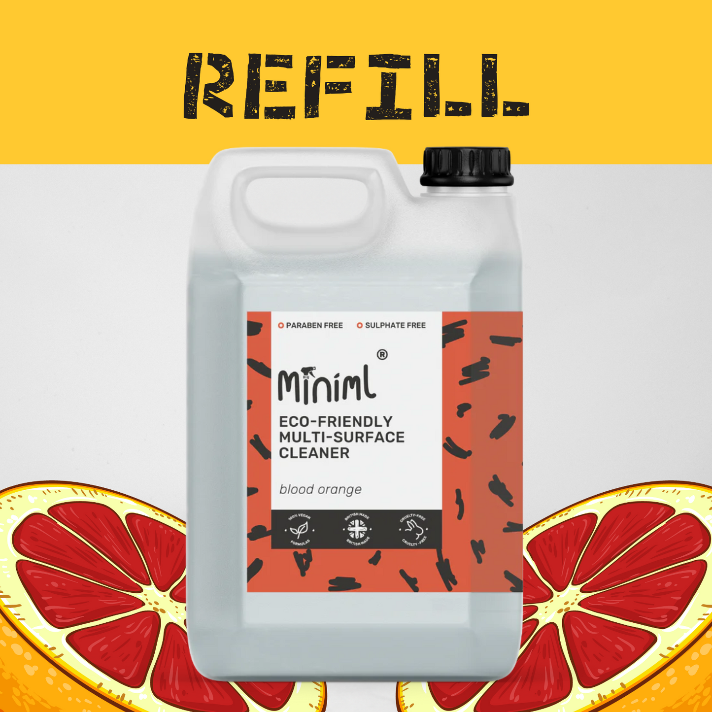 Multi-Surface Cleaner - Blood Orange - Refill