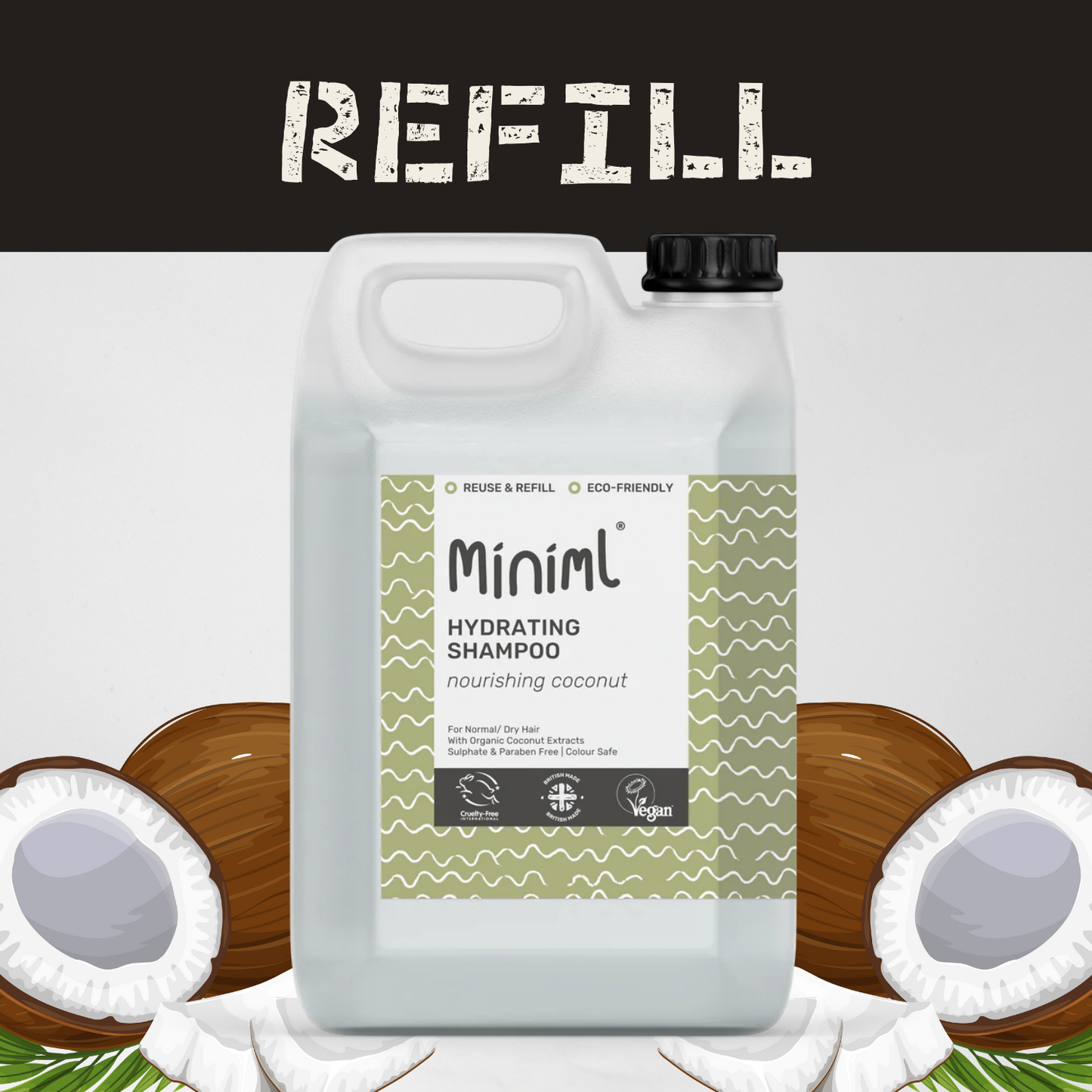 Hair Shampoo - Nourishing Coconut - REFILL