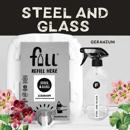 Steel & Glass Cleaner - Geranium