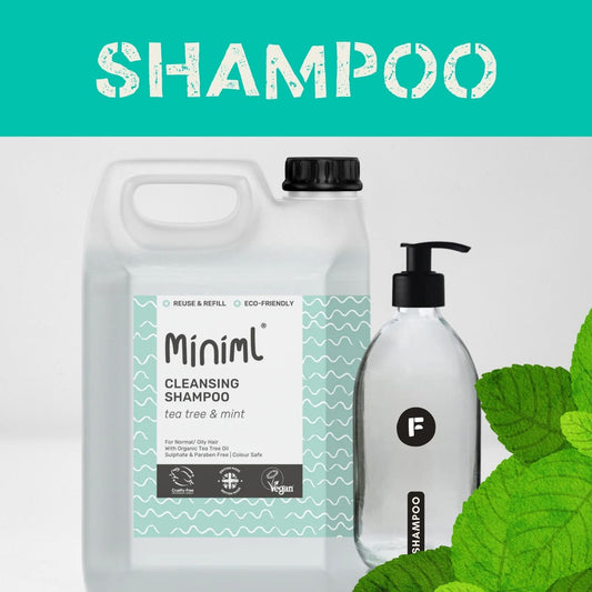 Hair Shampoo - Tea Tree & Mint - Cleansing
