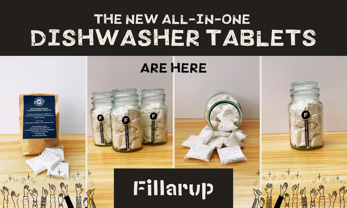 The Dishwasher Tabs are Here