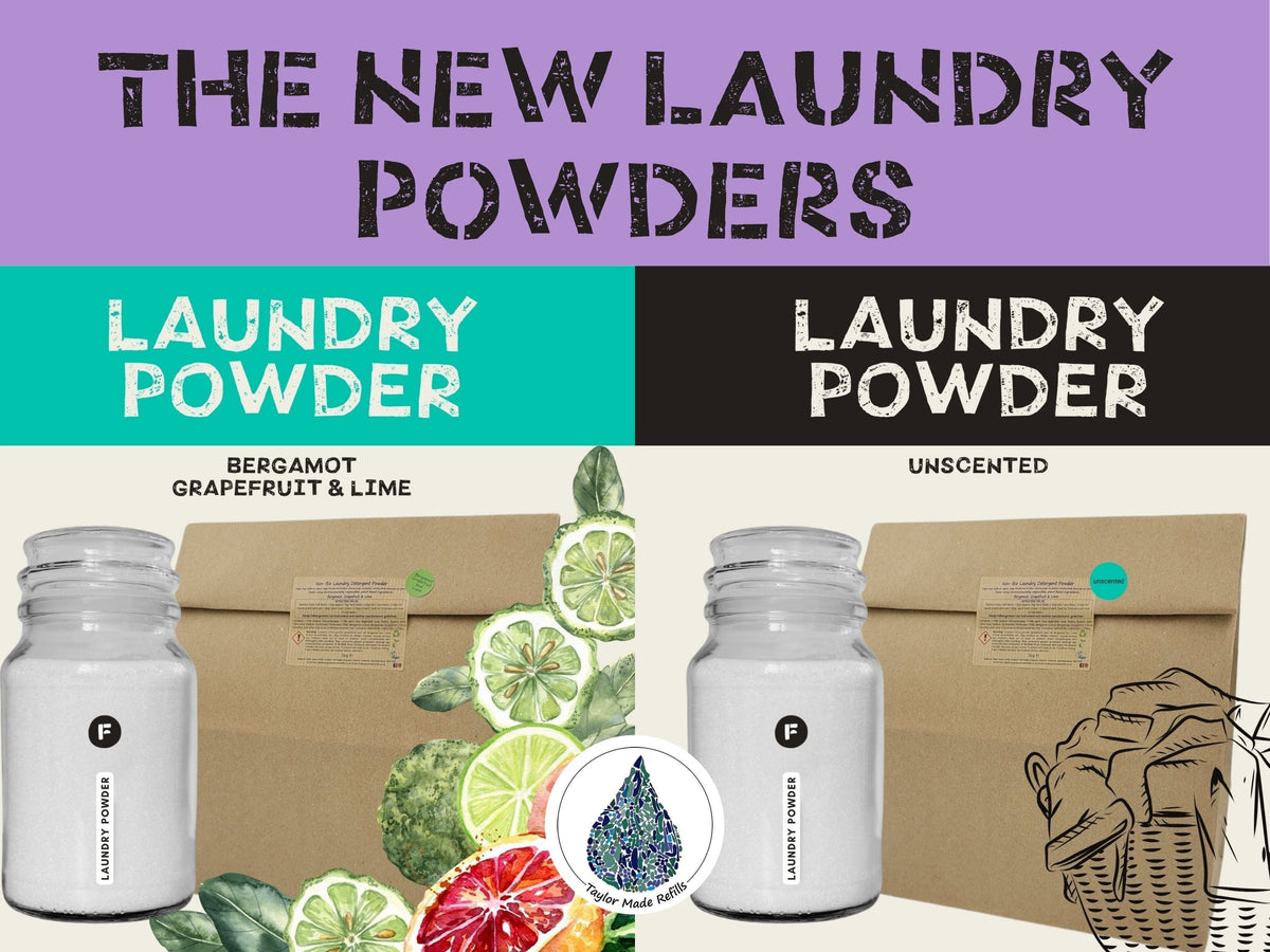 A Fresh Spin on Laundry Day: Welcome Taylor Made Refills Laundry Powder! 🧺✨