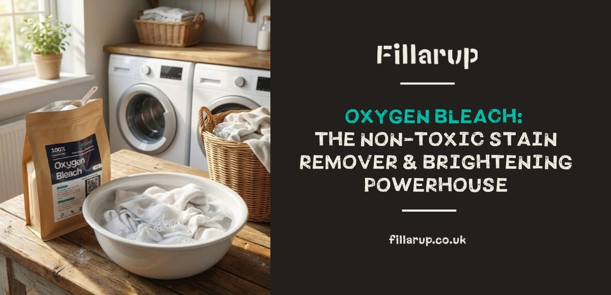 Oxygen Bleach: The Non-Toxic Stain  Remover & Brightening Powerhouse