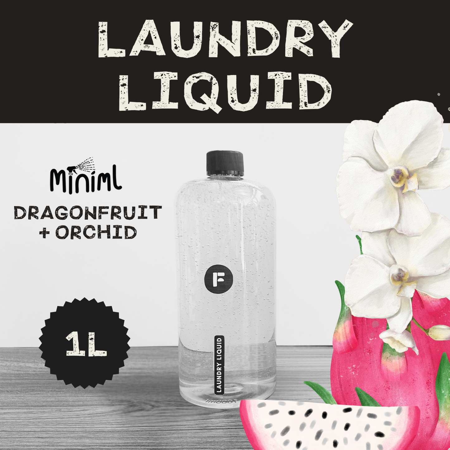 Laundry Liquid - 1l Bottles