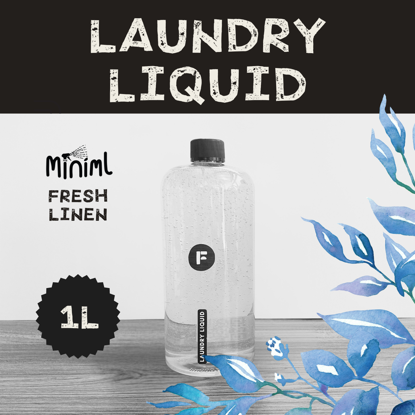 Laundry Liquid - 1l Bottles