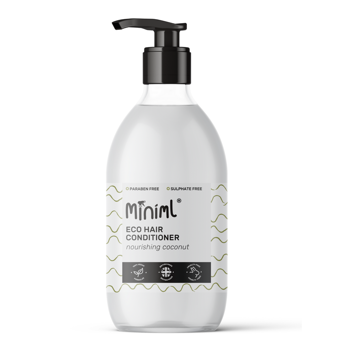 Hair Conditioner - Nourishing Coconut - 500ML Glass