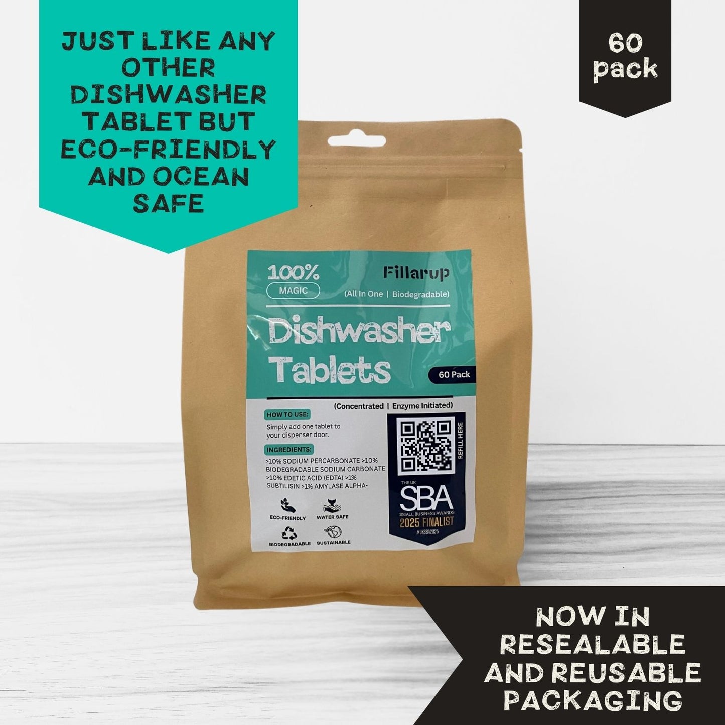 Biodegradable Dishwasher Tablets