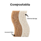 Compostable Cleaning Sponge - 2 Pack