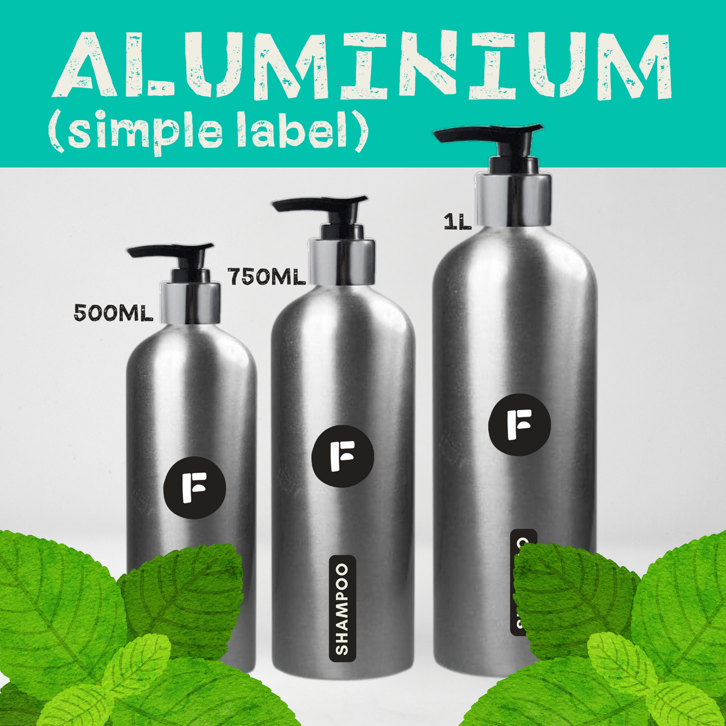 Tea Tree & Mint - Hair Shampoo - Pre-filled Bottles
