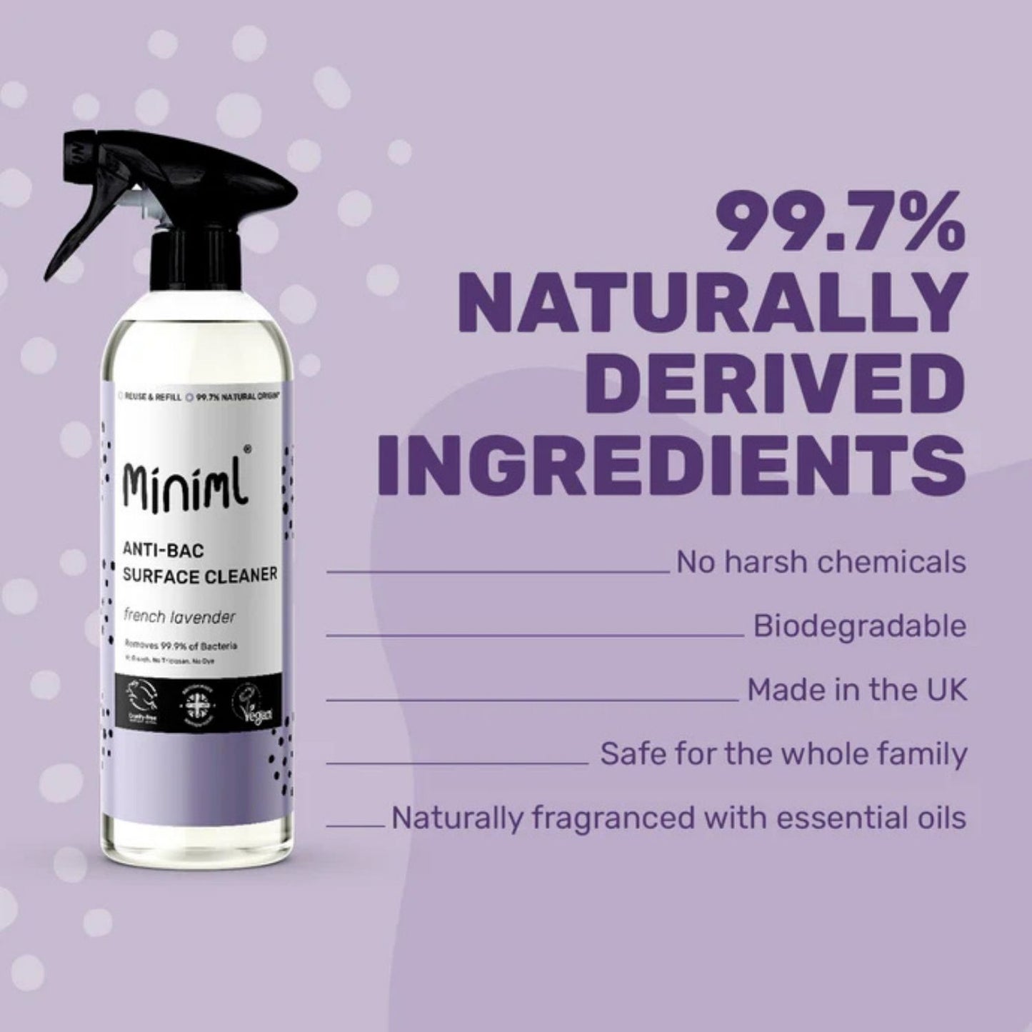 Anti-Bac Surface Cleaner - French Lavender