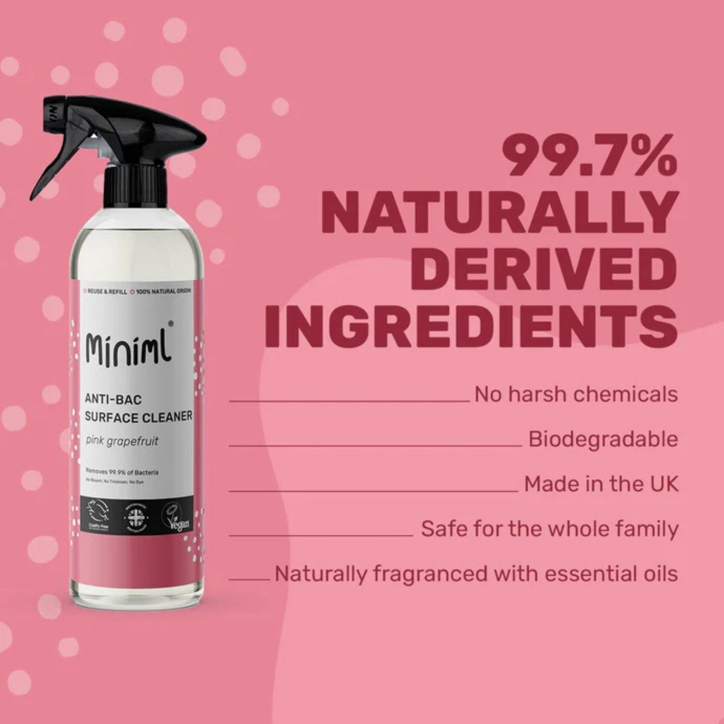 Anti-Bac Surface Cleaner - Pink Grapefruit