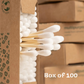 100 Bambo & Organic Cotton Buds - Bambuds