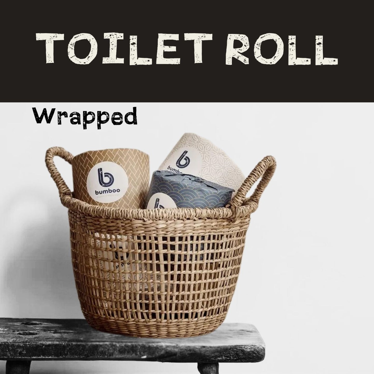 Wrapped Bamboo Toilet Paper