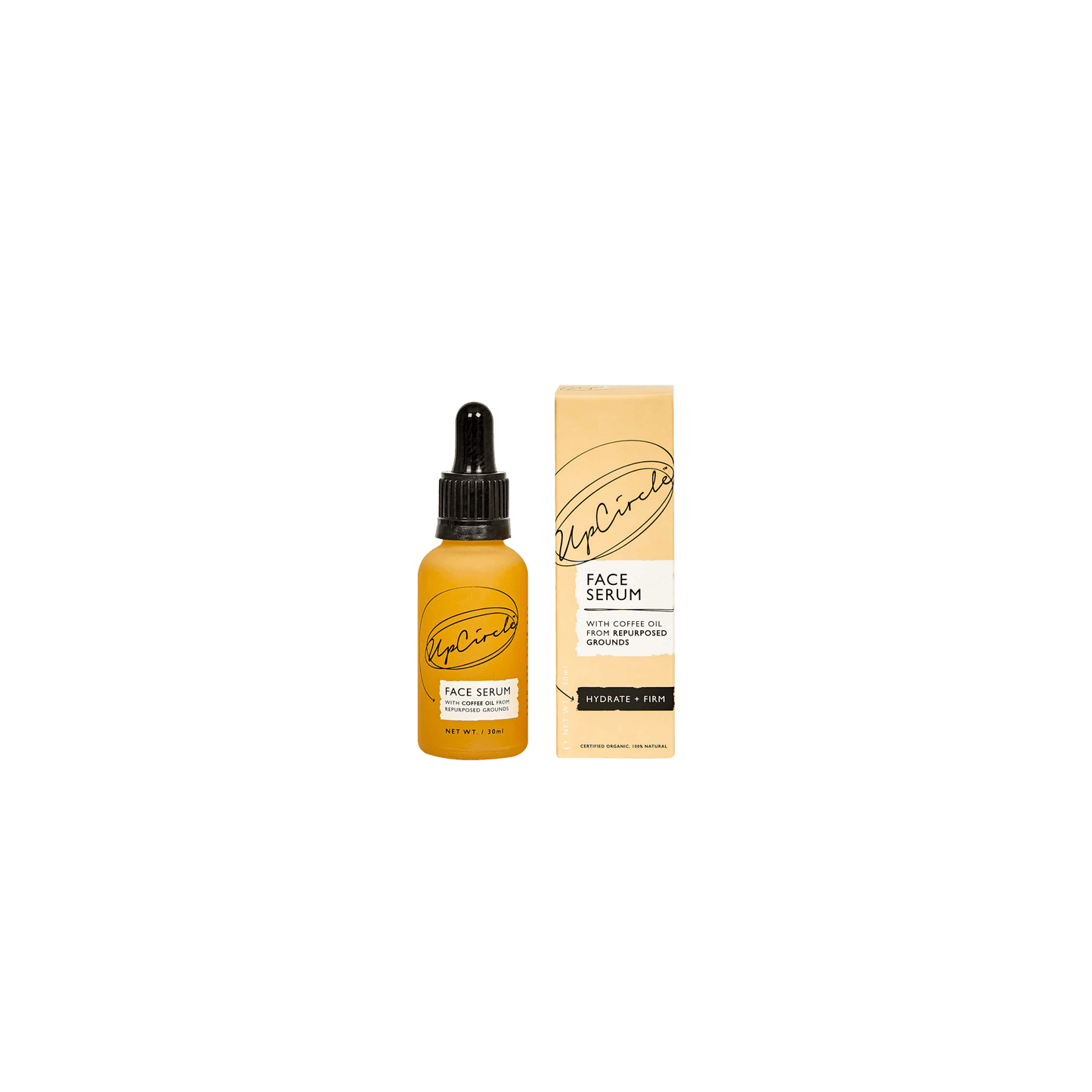 UpCircle Organic Face Serum with Coffee + Rosehip Oil (30ml)