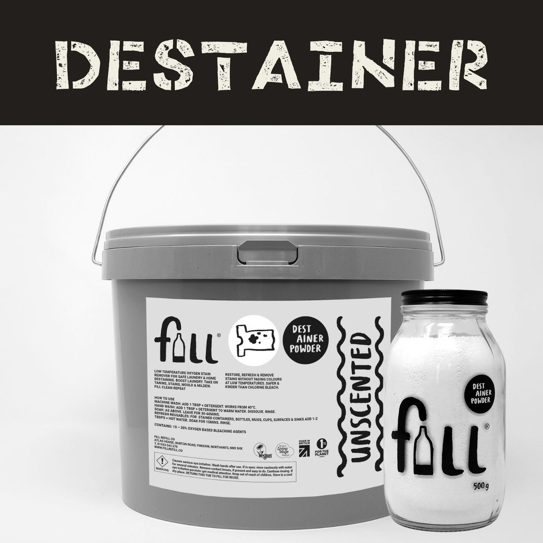 Destainer Powder