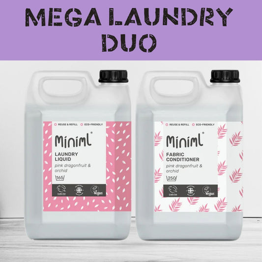 Laundry Essentials 5L Refill Bundle - Dragonfruit and Orchid