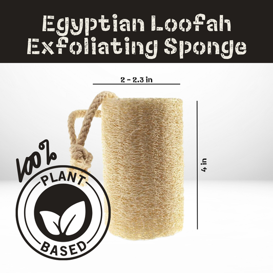 Egyptian Loofah - Body Exfoliating Sponge - Compostable