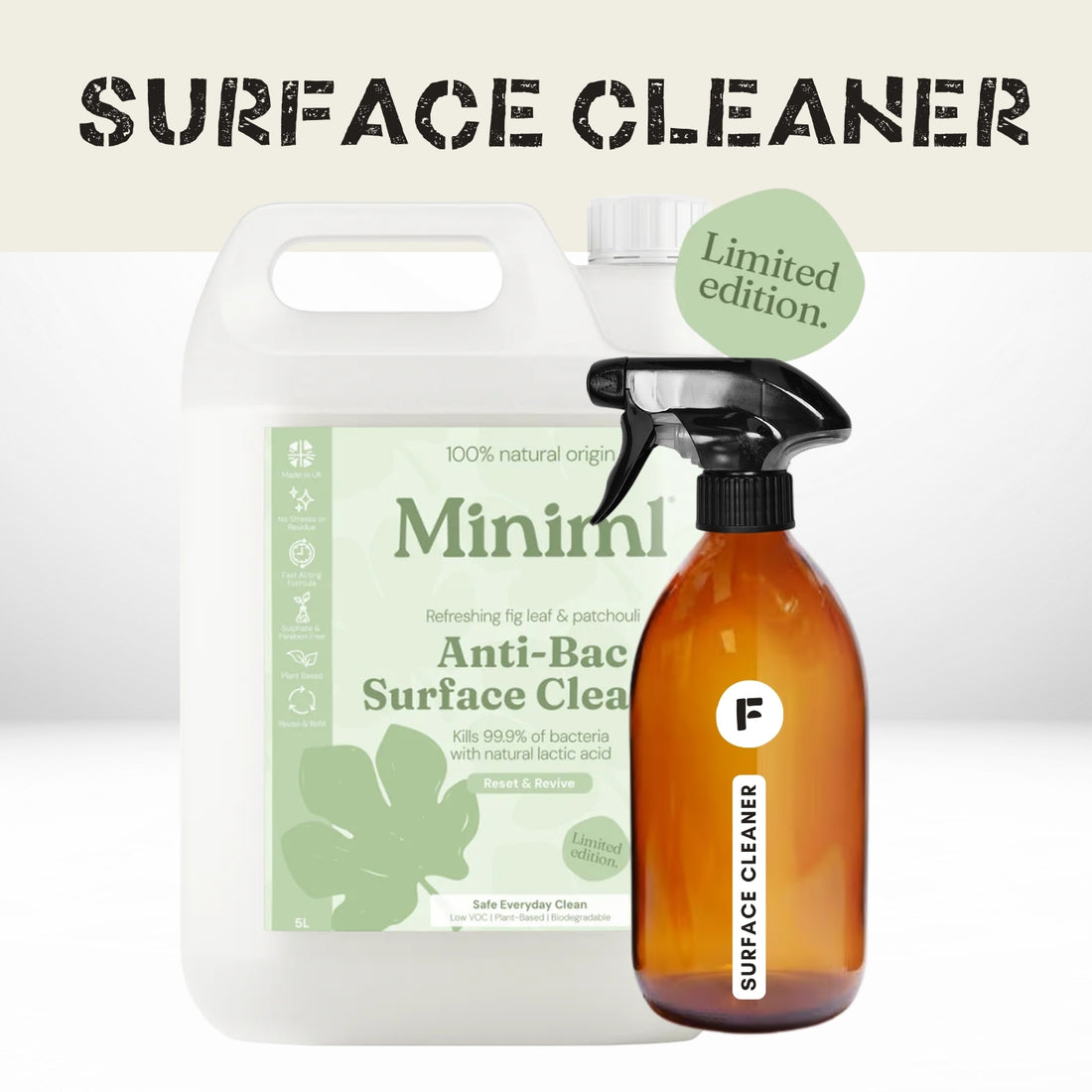 Limited Edition Anti-Bac Surface Cleaner - Refreshing Fig Leaf + Patchouli