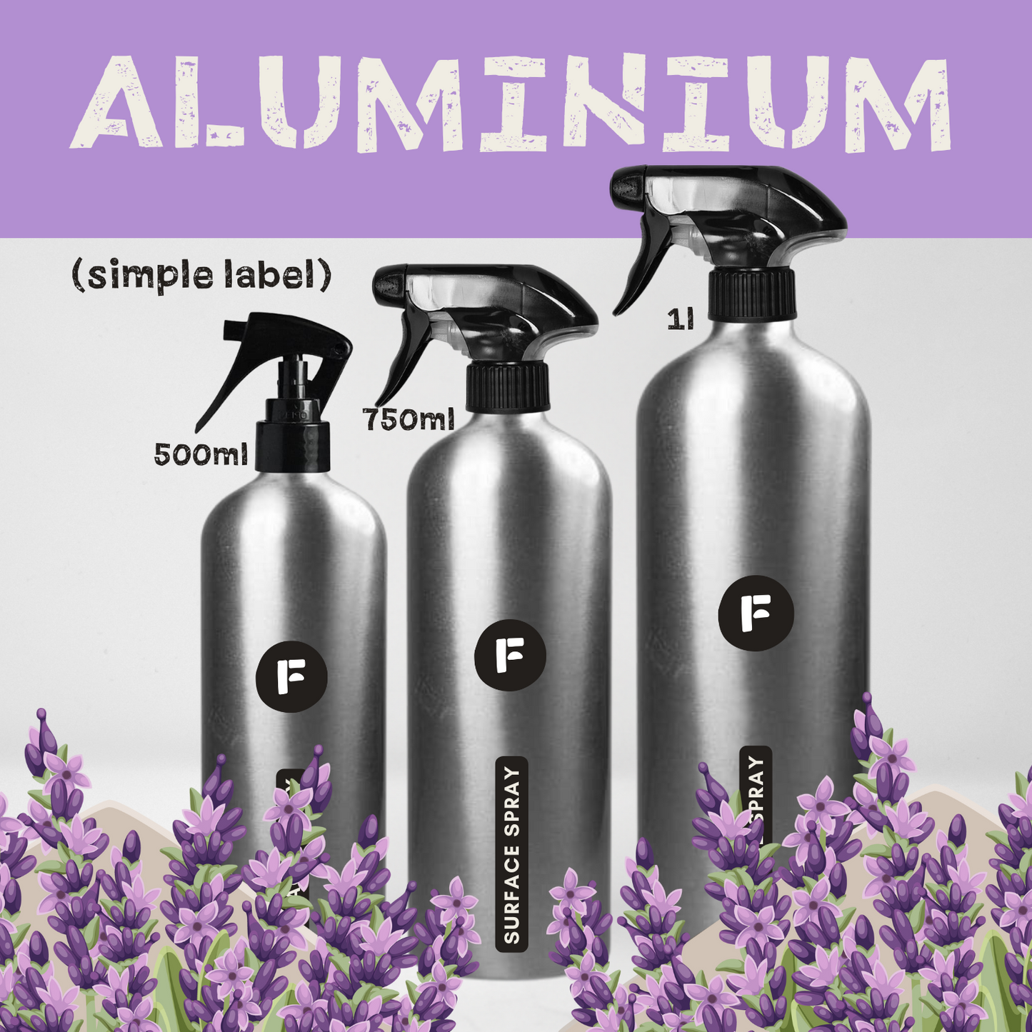 French Lavender - Anti-Bac Surface Cleaner - Bottles