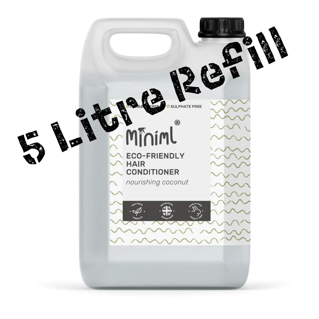 Hair Conditioner - Nourishing Coconut - 5 Litre Jerry Can Refill