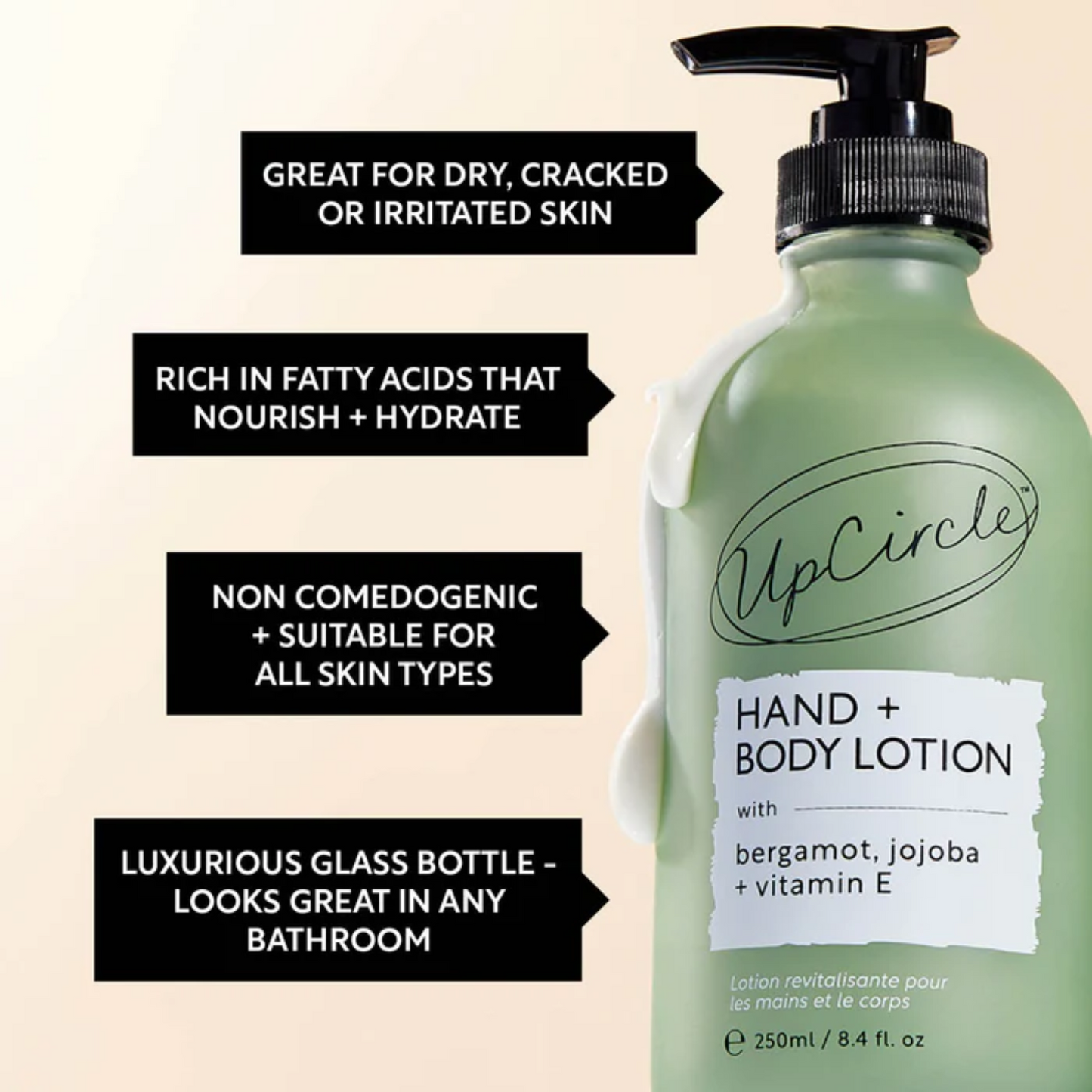 Hand & Body Lotion with Bergamot & Vitamin E (250ML)