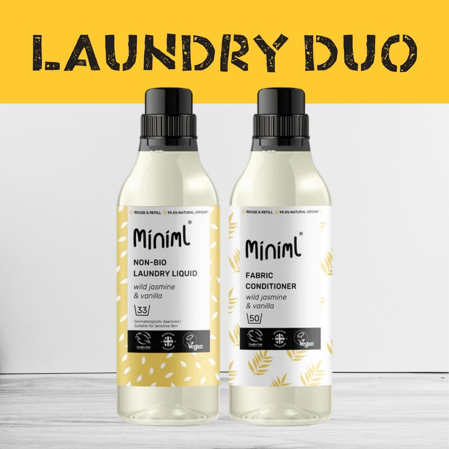 Laundry Essentials Bundle - Wild Jasmine + Vanilla