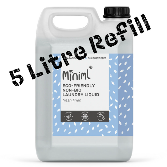 Laundry Liquid - Fresh Linen - 5L Jerry Can Refill