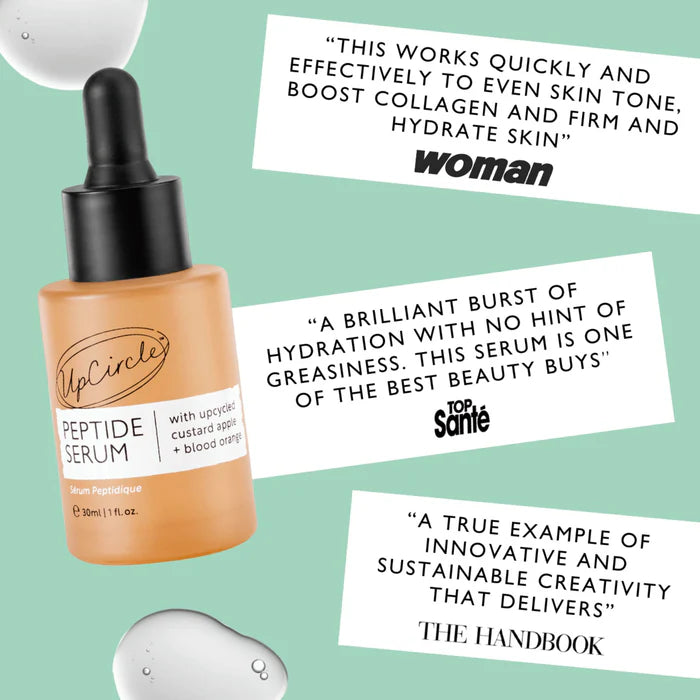 Peptide Serum with Upcycled Custard Apple + Blood Orange