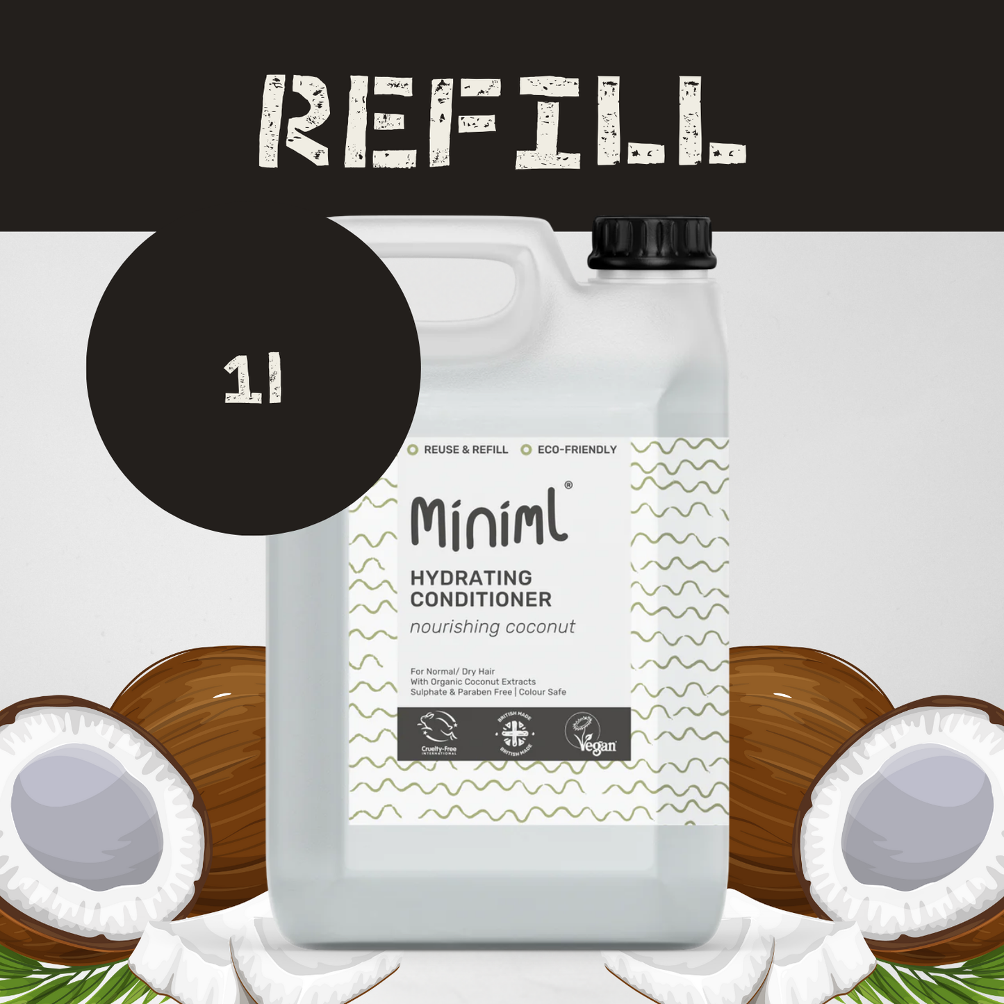 Nourishing Coconut - Hair Conditioner - Refill