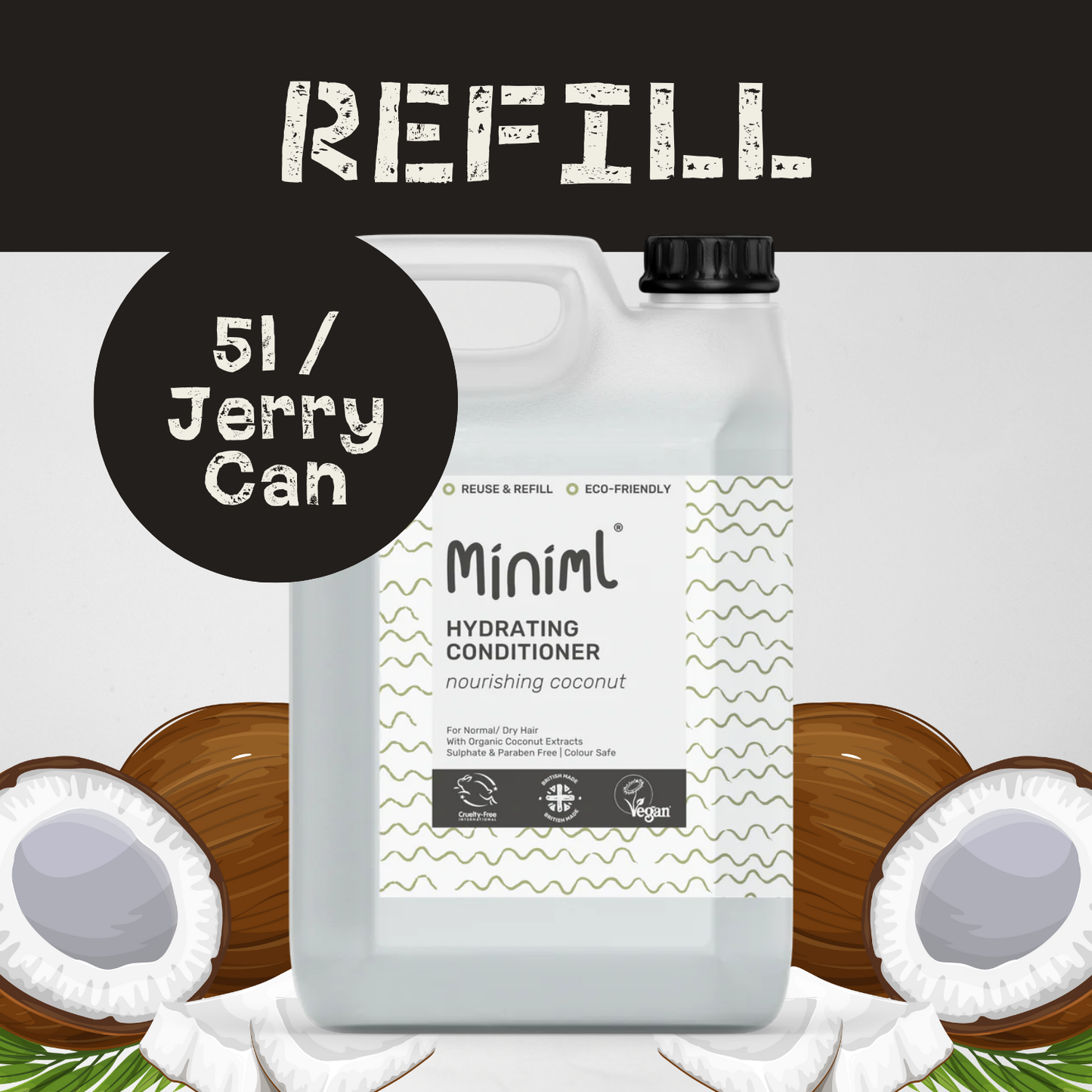 Nourishing Coconut - Hair Conditioner - Refill