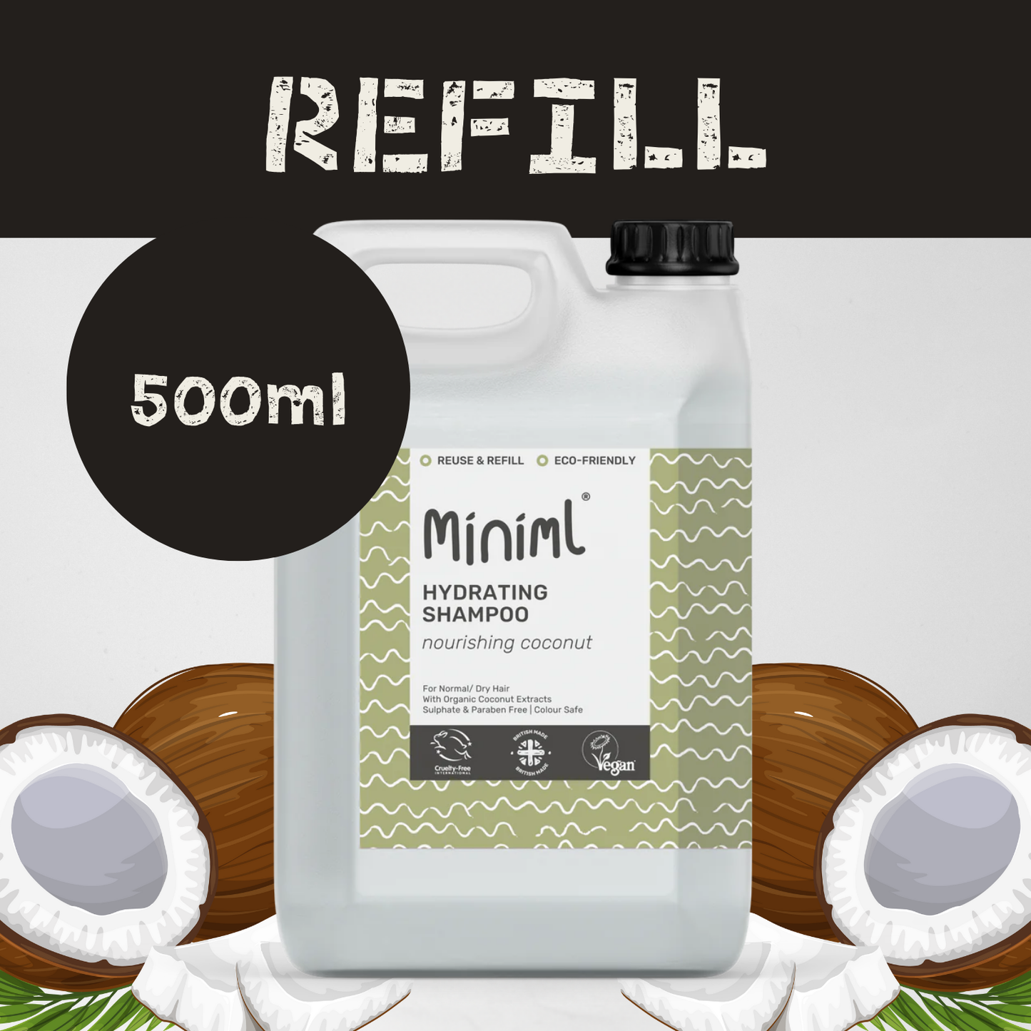 Nourishing Coconut - Hair Shampoo - Refill